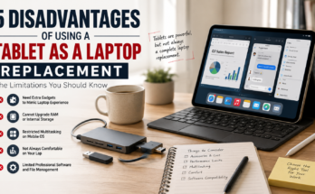 5 Disadvantages of Tablets as Laptops