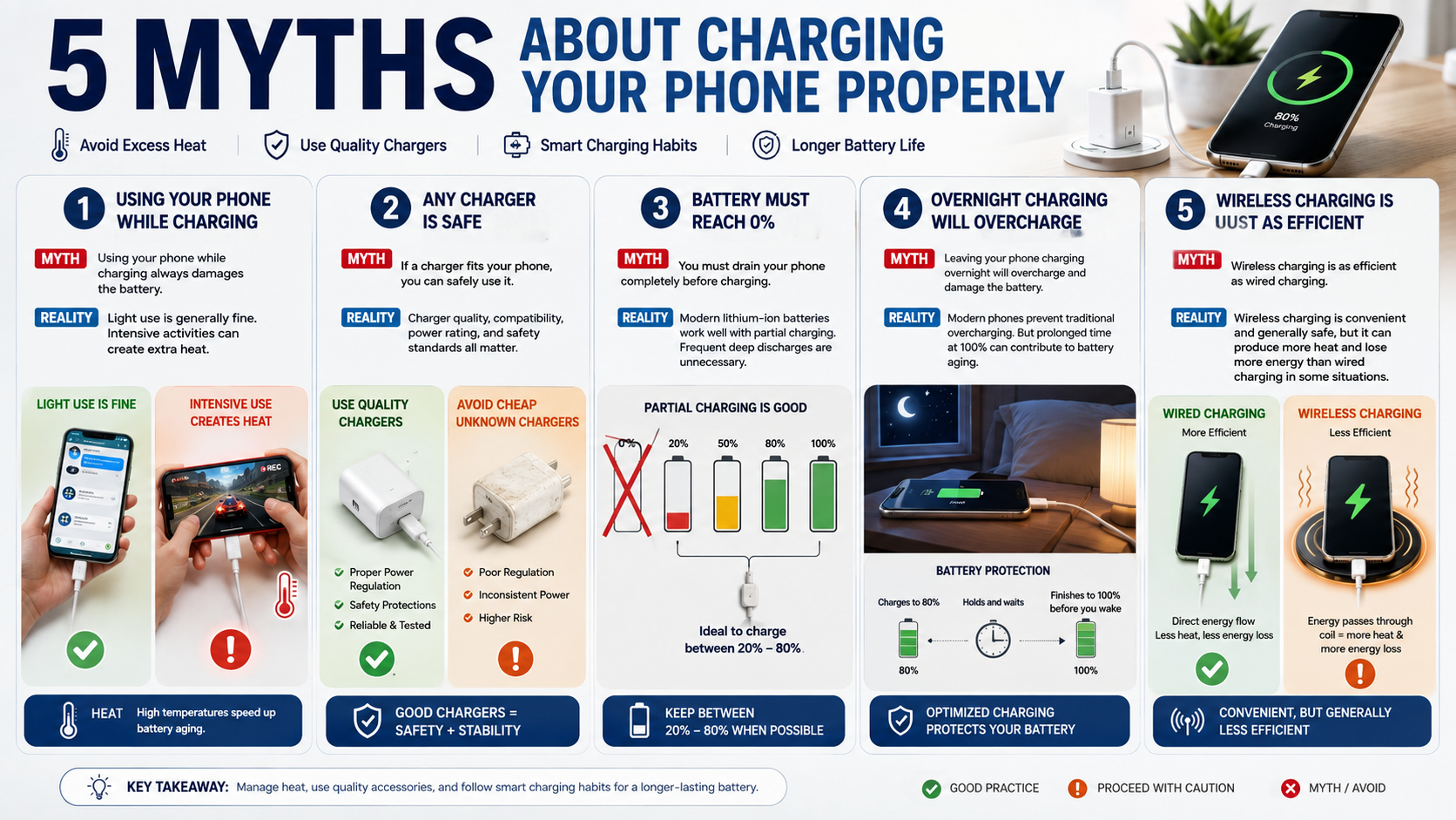 5 Smartphone Charging Myths Explained
