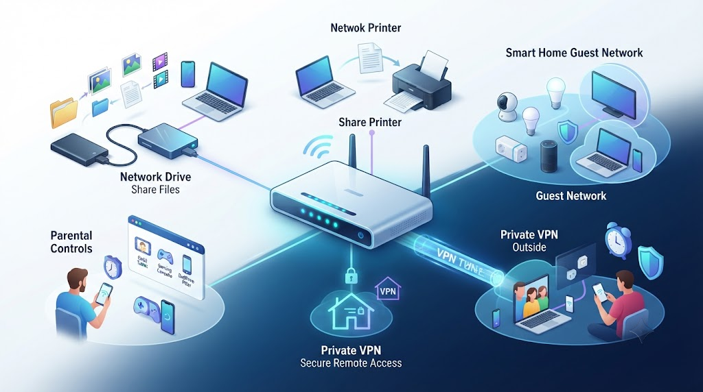 5 Cool Things You Didn't Know Your Wi-Fi Router Can Do