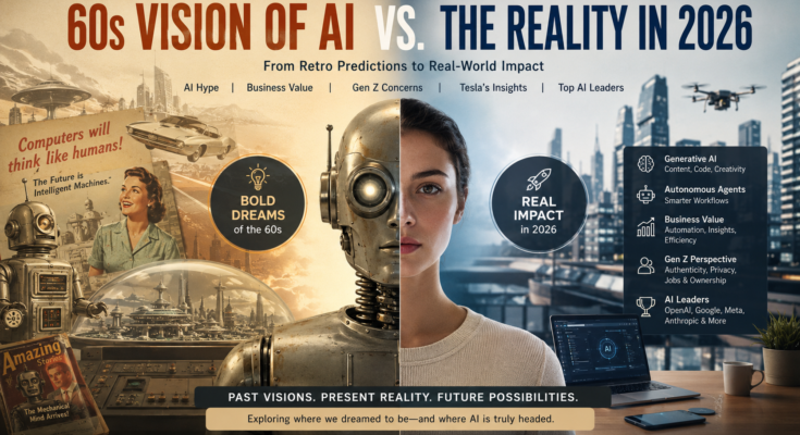 60s AI Dreams vs 2026 Reality