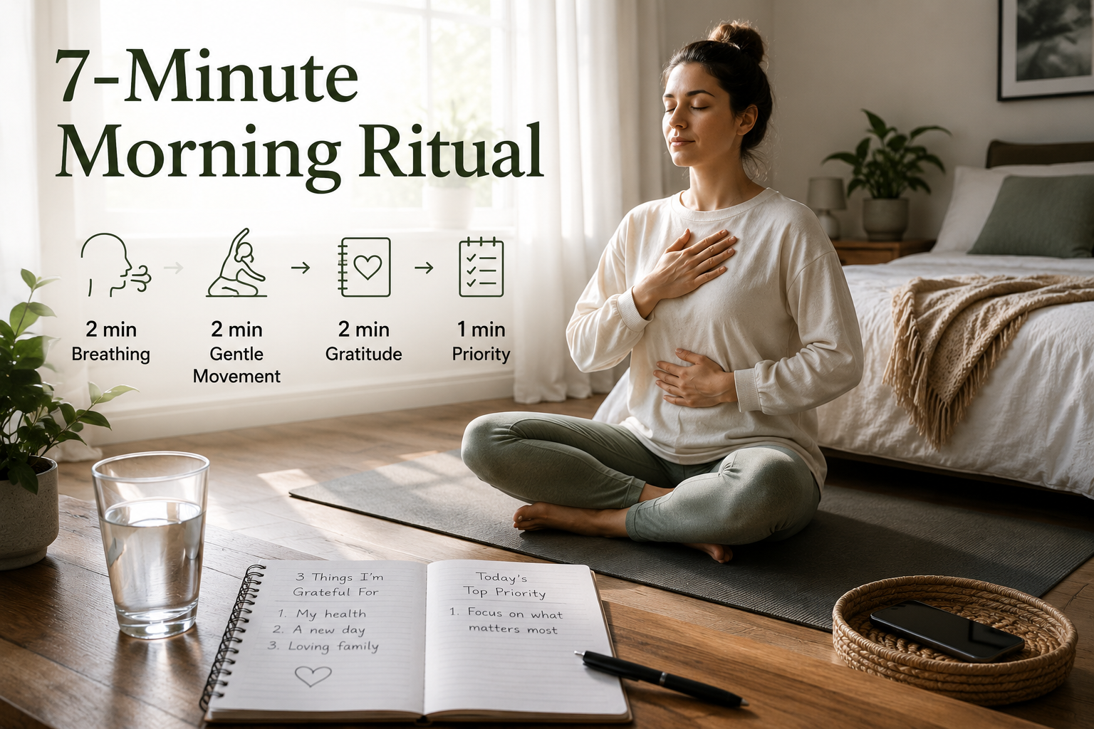 simple tricks for a calmer morning