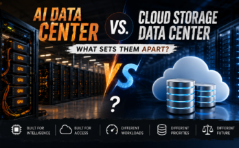 AI Data Center Vs. Cloud Storage Data Center