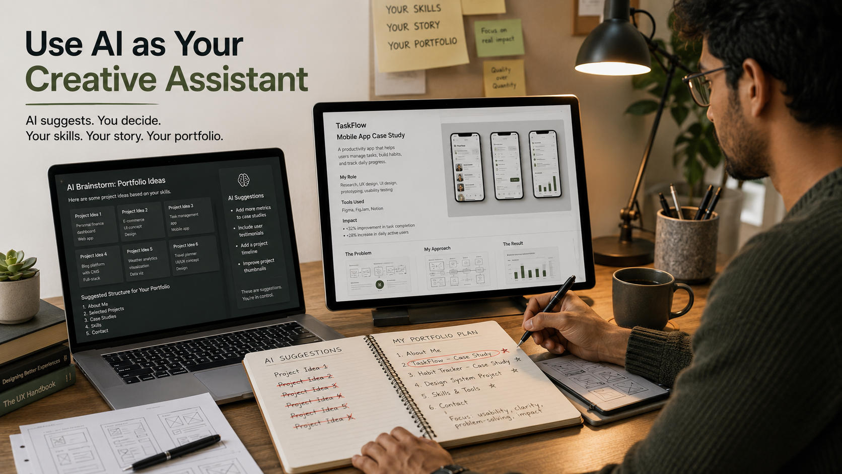 How to build a portfolio without work experience