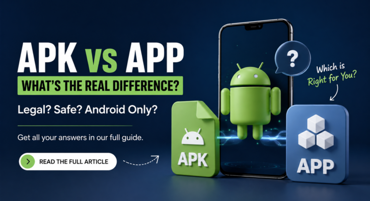 APK vs APP: The Android Difference
