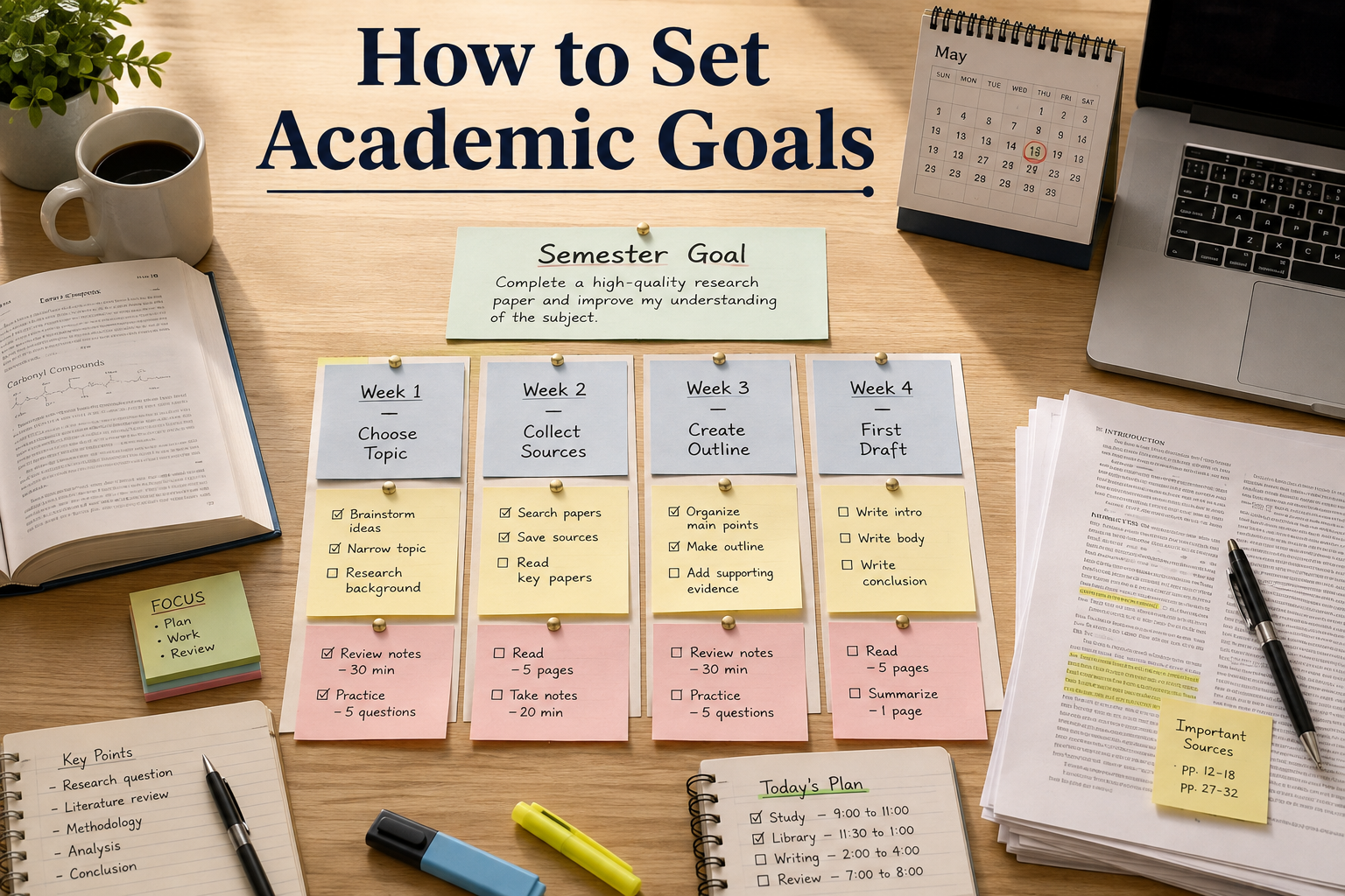 How to Set Academic Goals