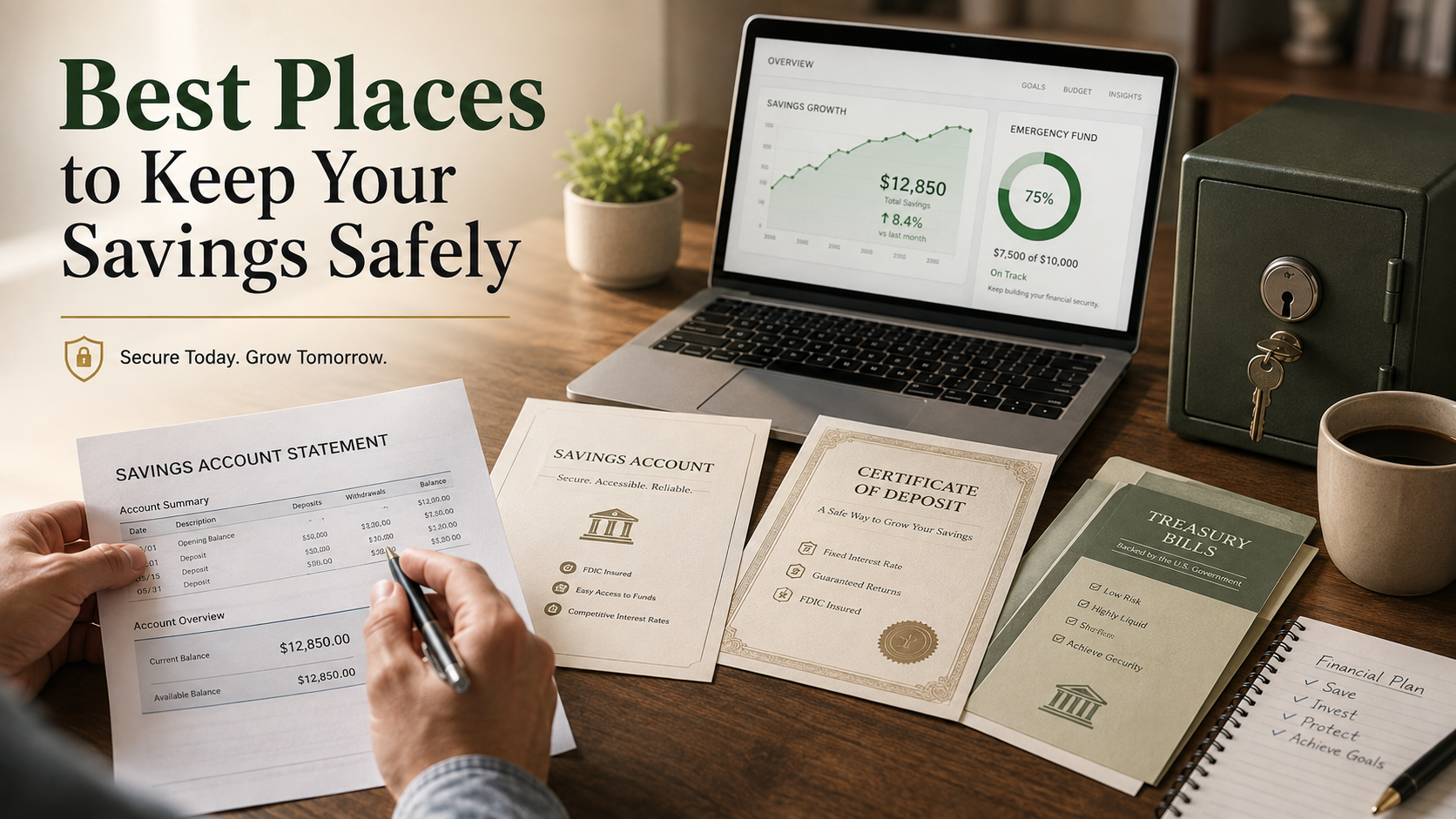 Best Places to Keep Your Savings Safely
