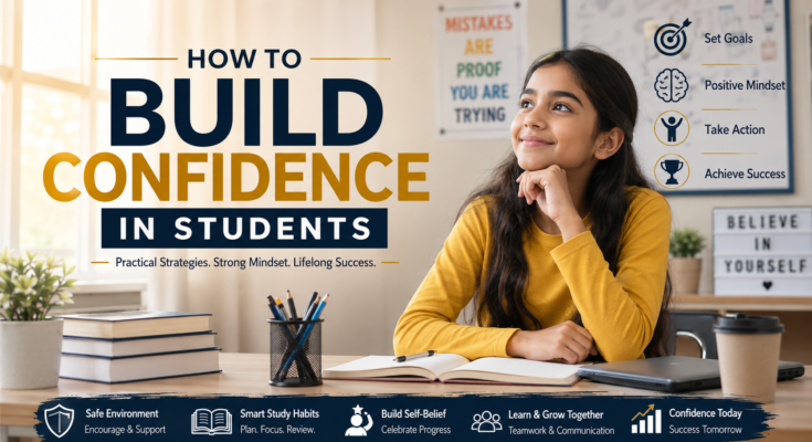 build confidence in students