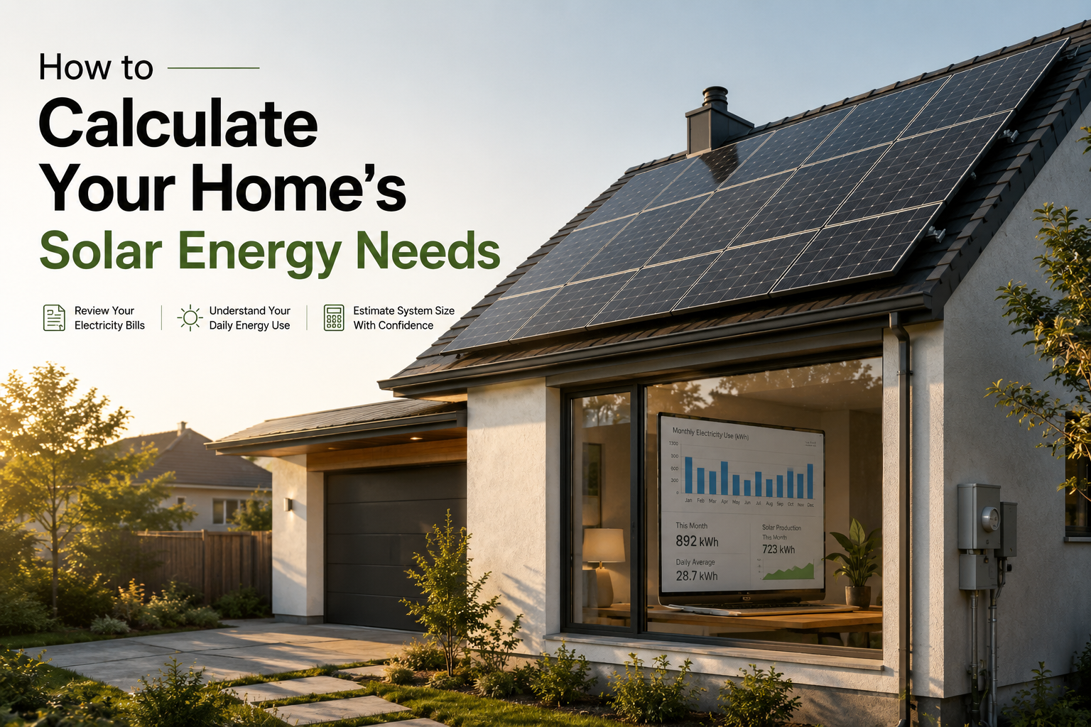 How to Calculate Your Home's Solar Energy Needs