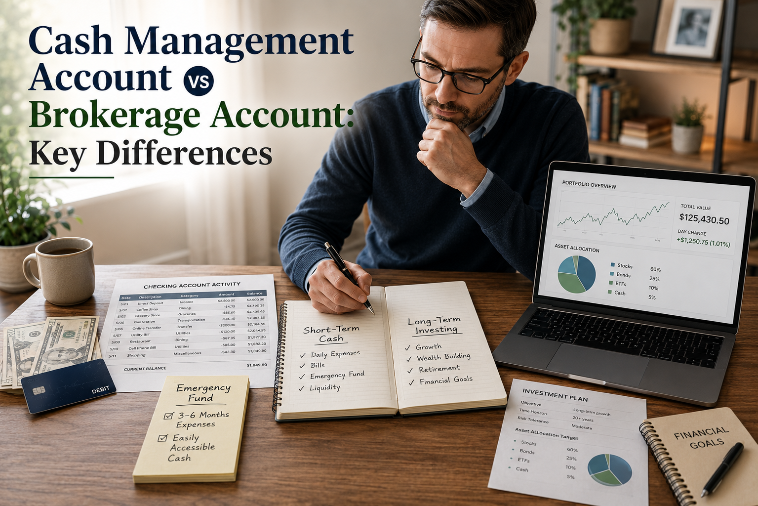 Cash Management vs Brokerage 