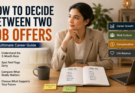 How to Decide Between Two Job Offers: Expert Guide