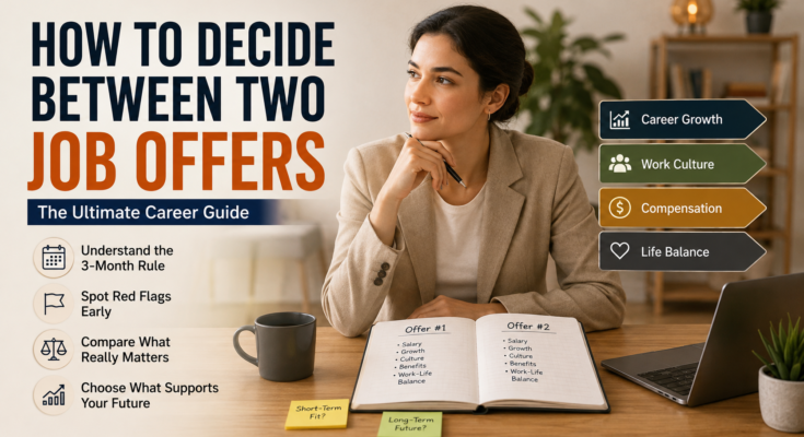 How to decide between two job offers