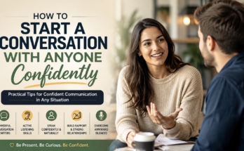 How to Start a Conversation with Anyone Confidently