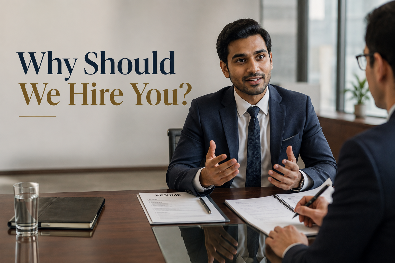 Why should we hire you?