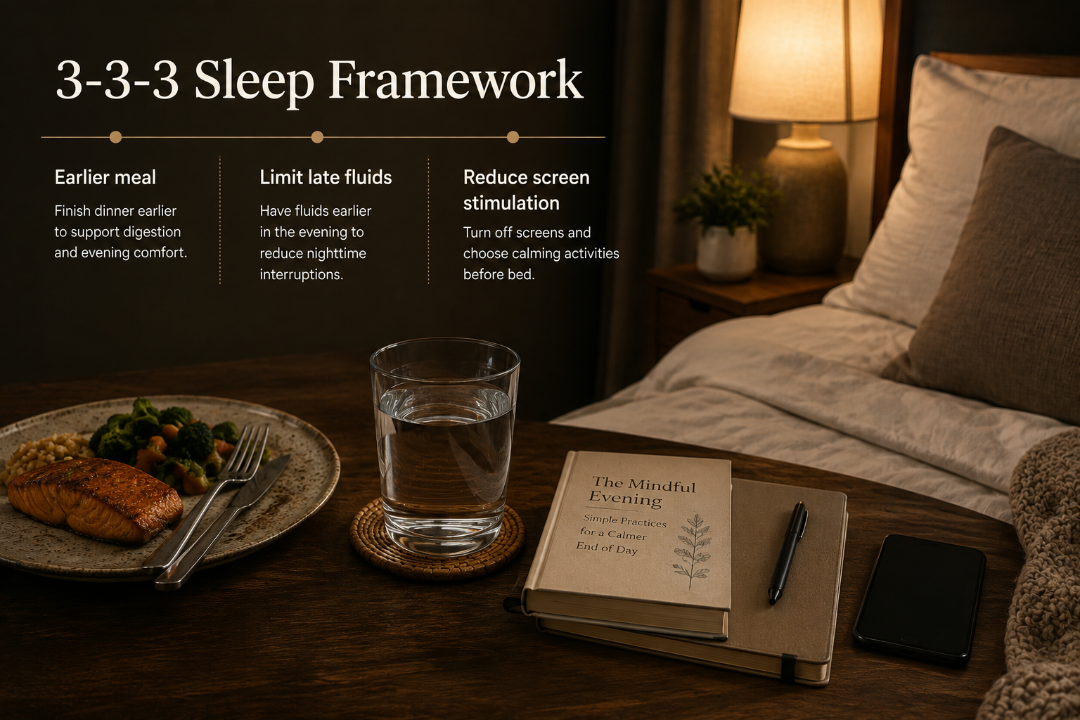 evening routines for restful sleep