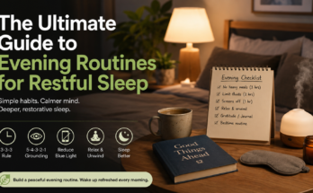 evening routines for restful sleep