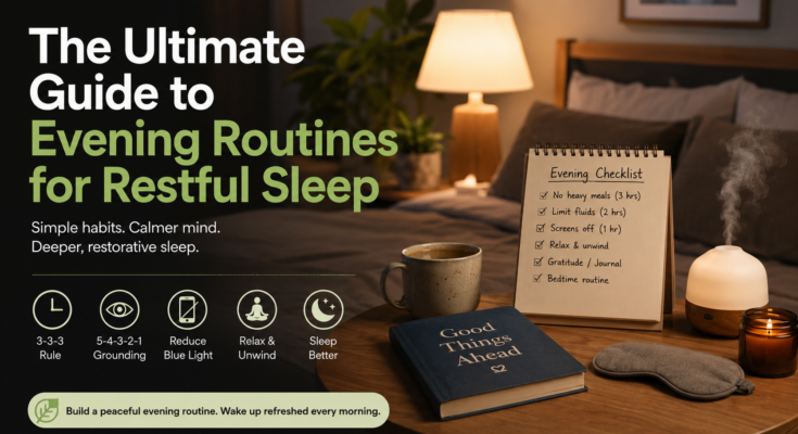 evening routines for restful sleep