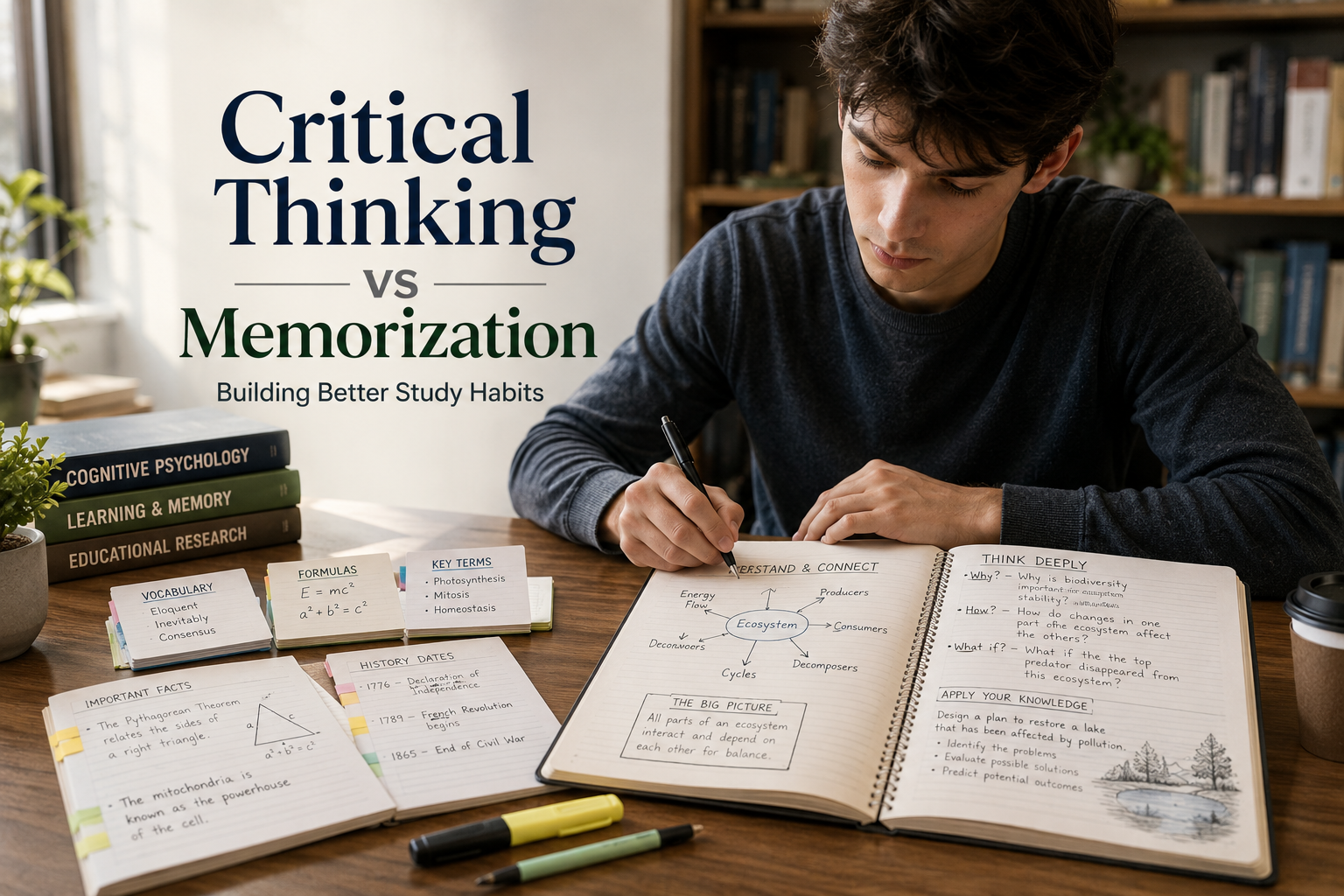Critical Thinking vs Memorization