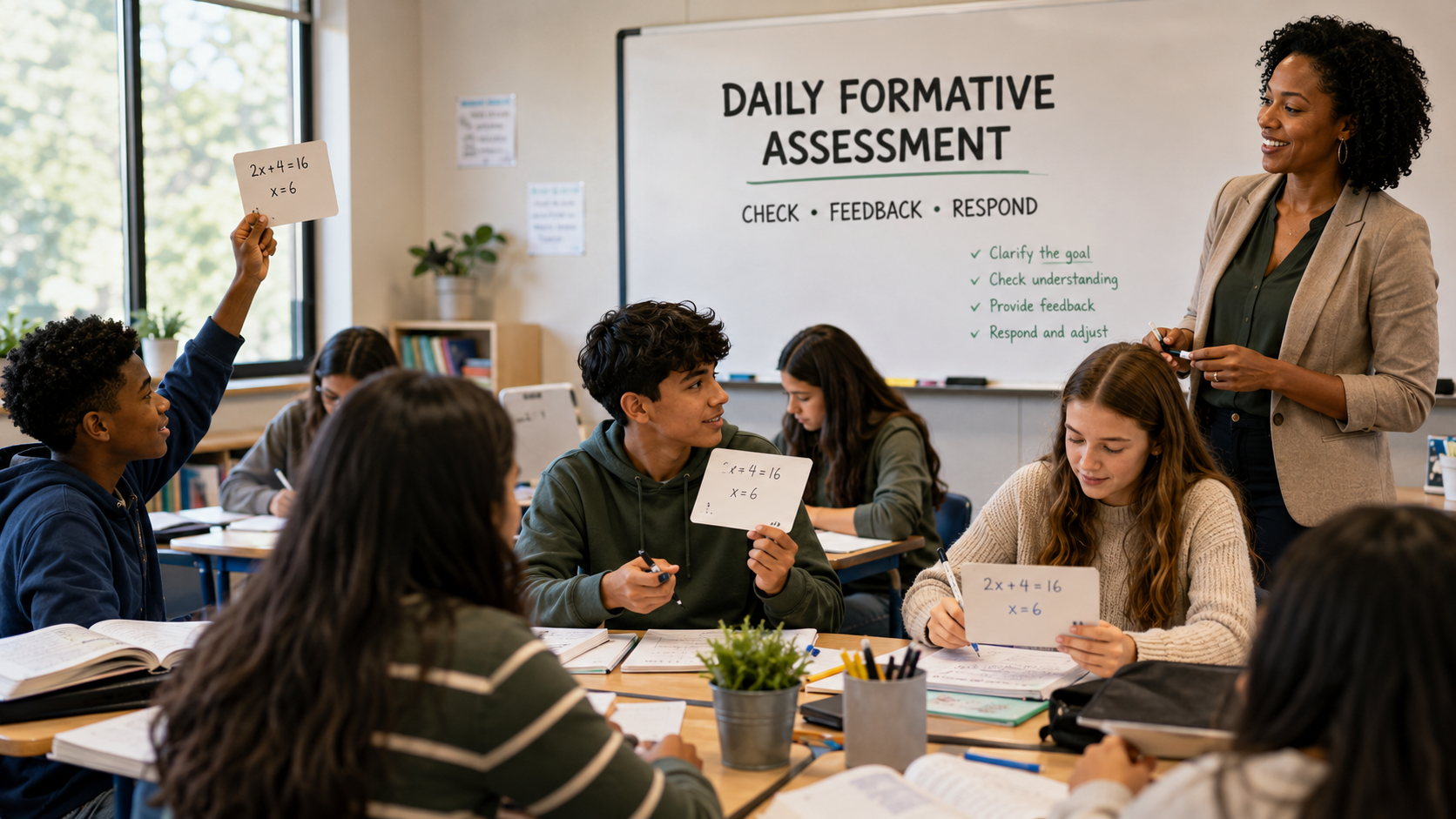Daily formative assessment strategies