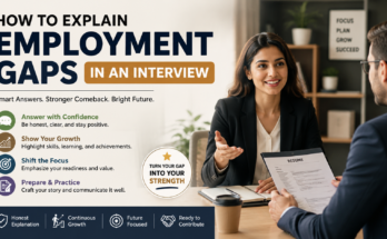 employment gaps in an interview
