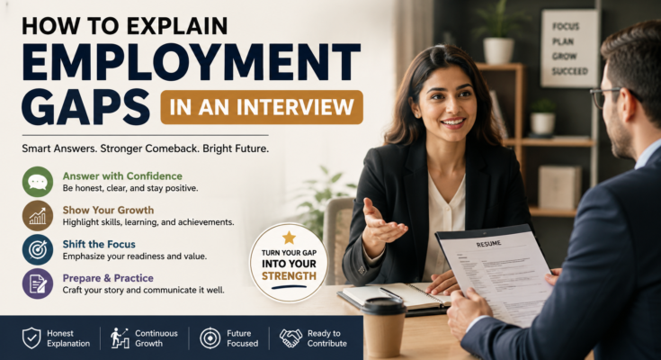 employment gaps in an interview