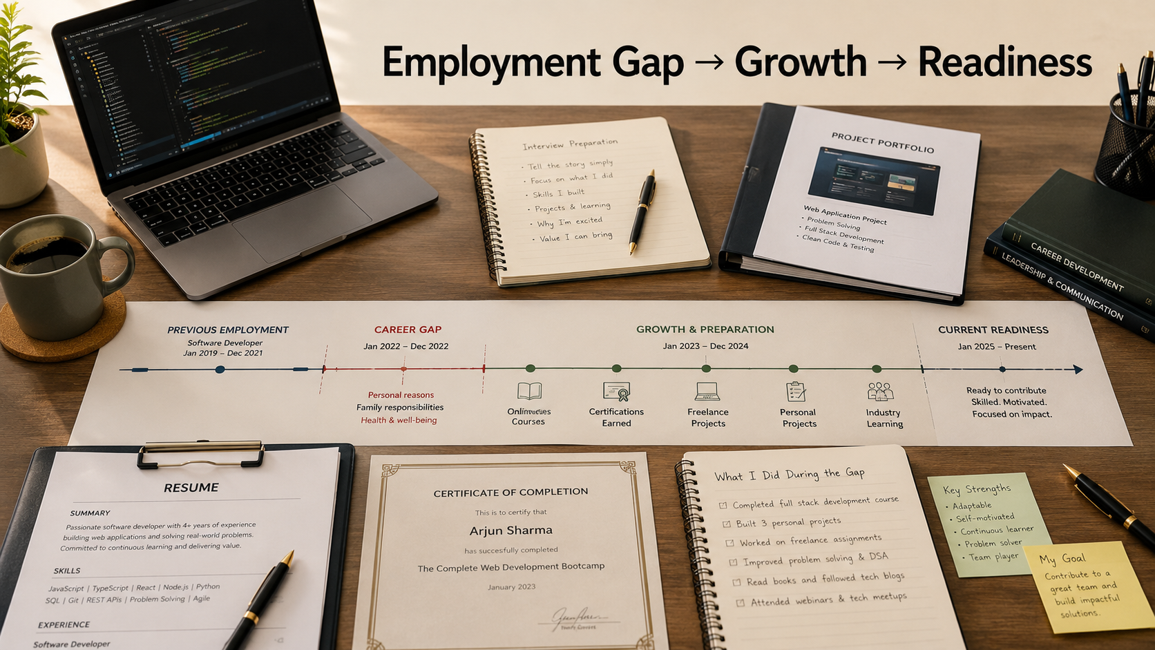 employment gaps in an interview