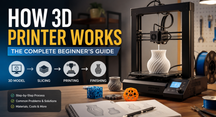How 3D Printers Work: Beginner’s Guide