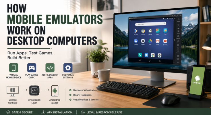 How Mobile Emulators Work on Desktop Computers