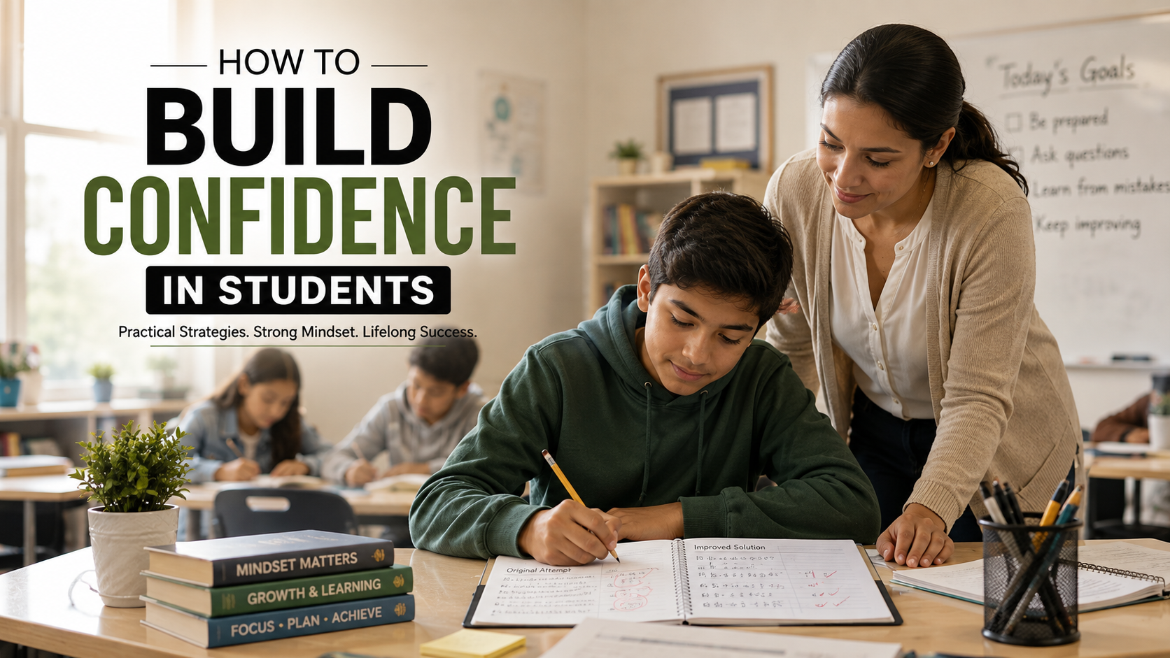 build confidence in students