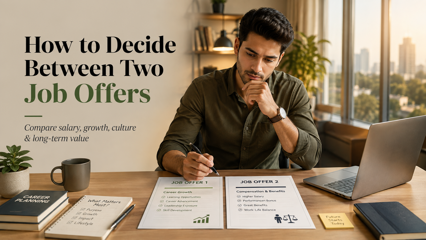 How to decide between two job offers