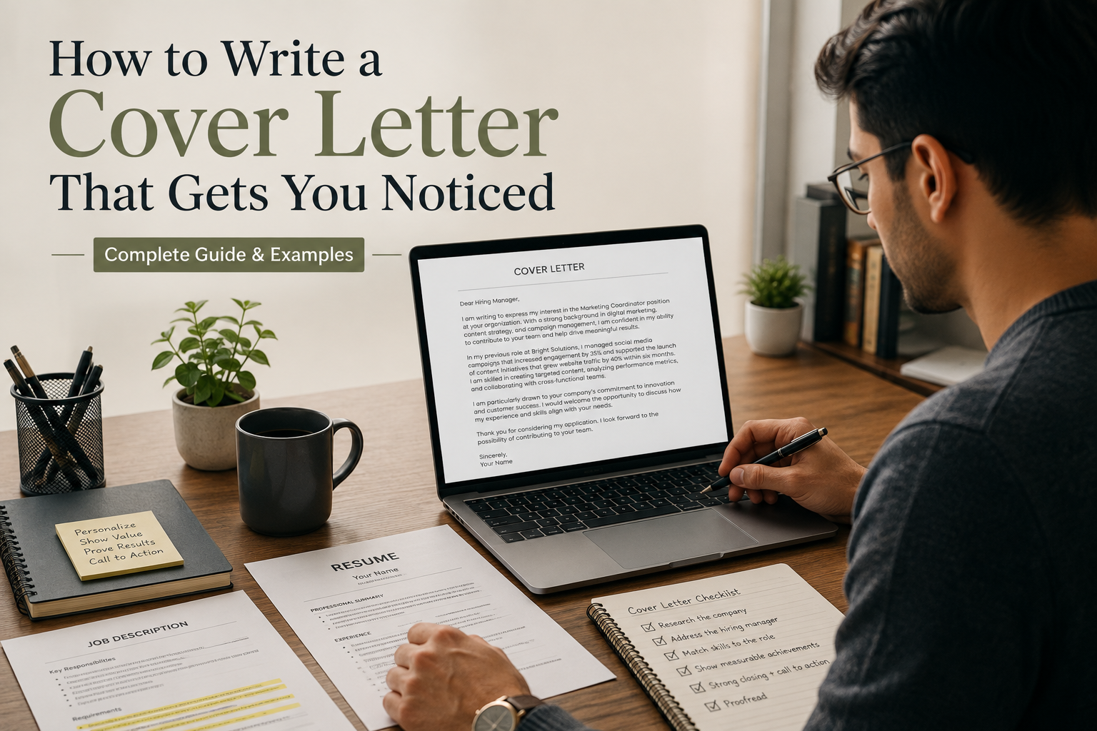 how to write a cover letter