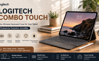 Logitech Combo Touch Productivity Setup