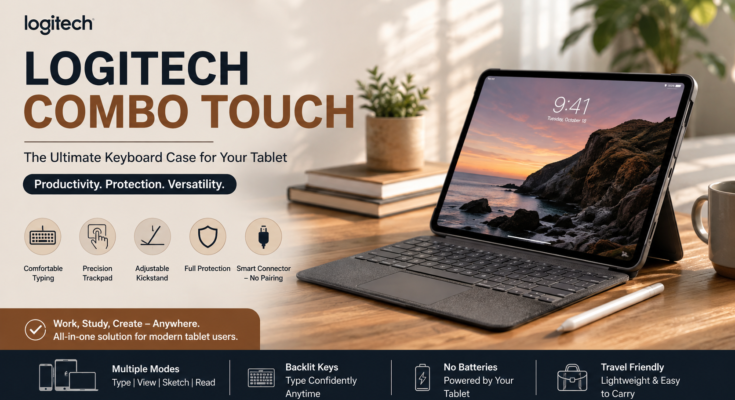 Logitech Combo Touch Productivity Setup