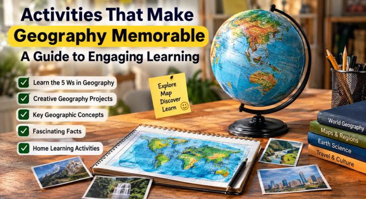 Activities That Make Geography Memorable