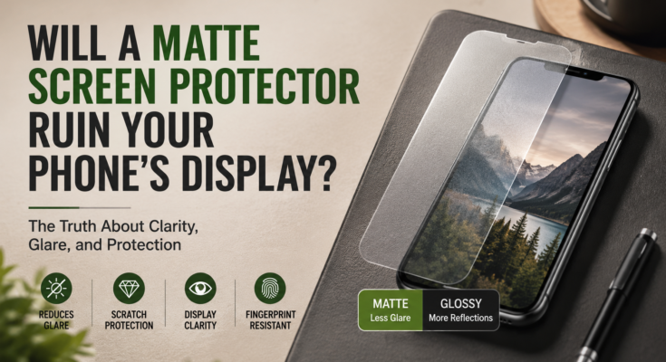 Matte Screen Protector: Glare vs. Clarity
