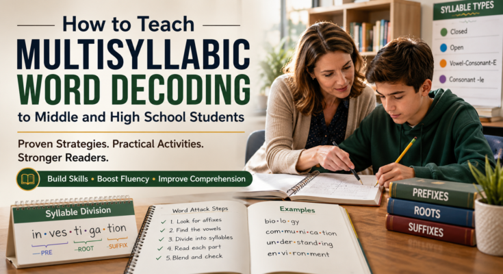 multisyllabic word decoding