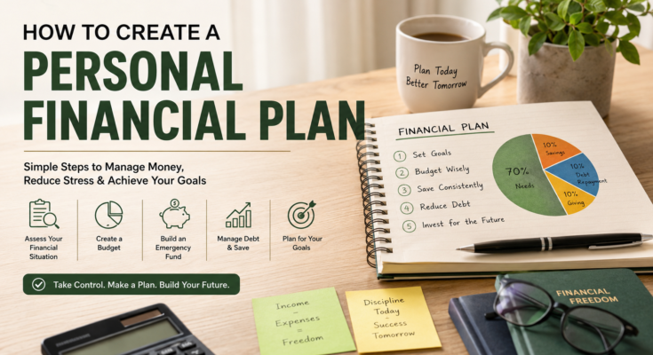 How to Create a Personal Financial Plan