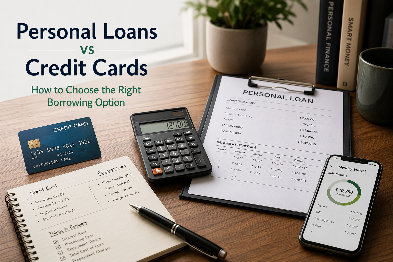 personal loans vs credit