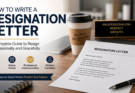 how to write a resignation letter