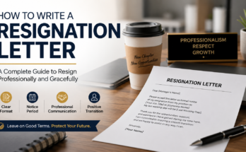 how to write a resignation letter