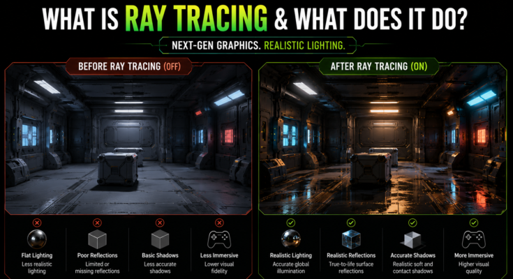 Ray Tracing: Before and After