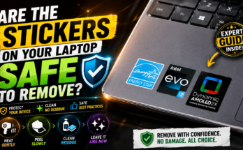 Safe Laptop Sticker Removal Guide