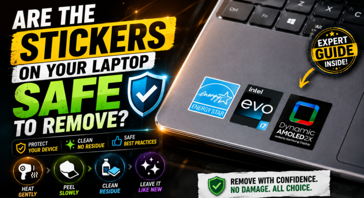Safe Laptop Sticker Removal Guide