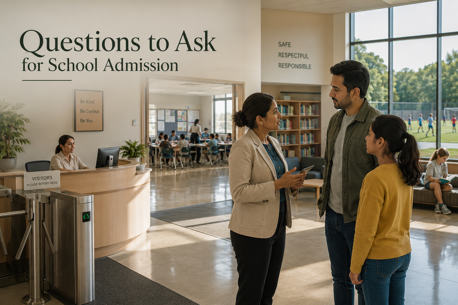 questions to ask before taking admission