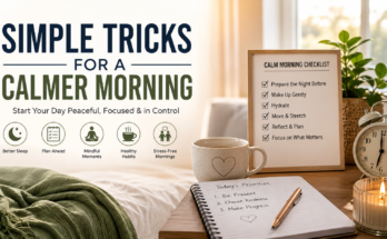 simple tricks for a calmer morning