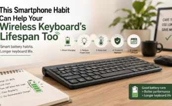 wireless keyboard's lifespan