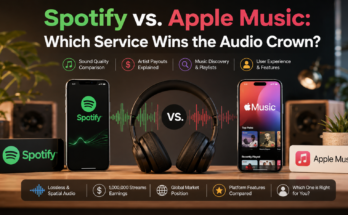 Spotify vs. Apple Music: Audio Crown Comparison