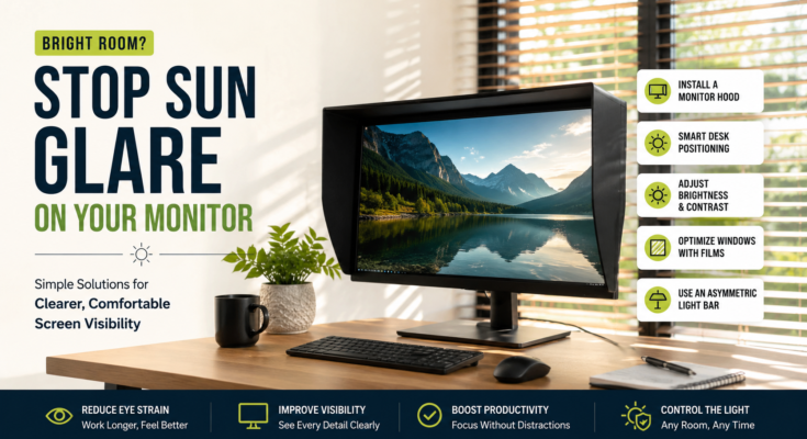 Stop Sun Glare for Clearer Screens
