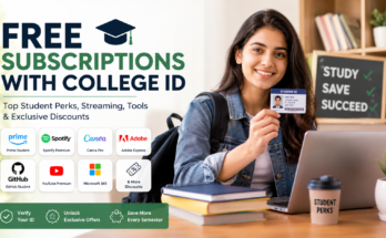 free subscriptions with college id