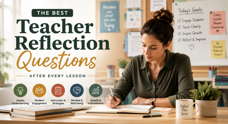 teacher reflection questions