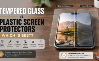 Tempered Glass vs. Plastic Screen Protectors